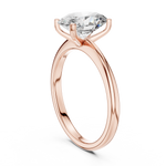 Gold Ring DDLR-071, Rose Gold, view 1