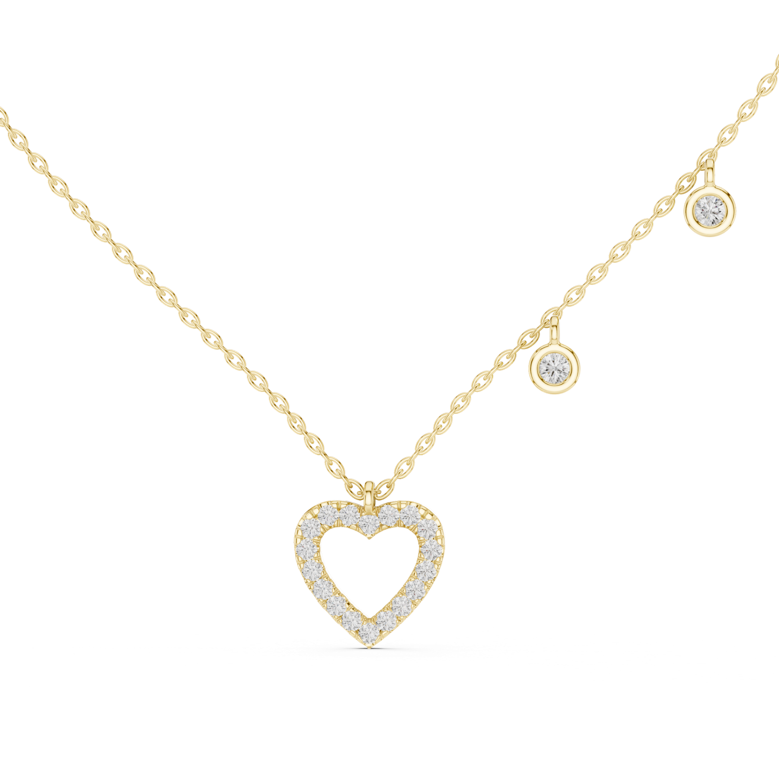 Gold Necklace GNK-0001, Yellow Gold