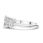 Gold Ring DDLR-900, White Gold, view 3