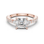 Gold Ring DDLR-856, Rose Gold