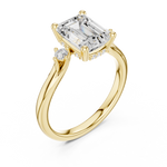 Gold Ring DDLR-971, Yellow Gold, view 2