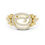 Gold Ring LR-01 (59), Yellow Gold, view 4