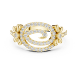 Gold Ring LR-01 (59), Yellow Gold, view 4