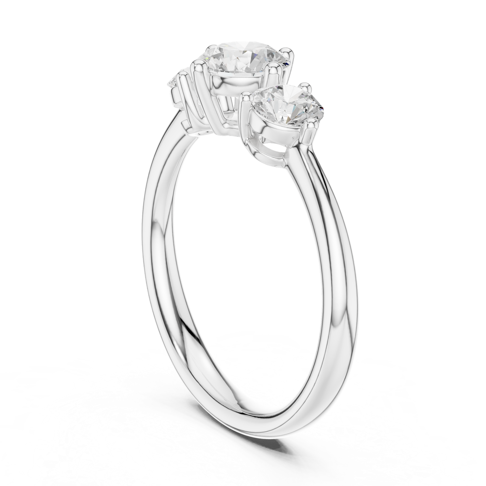 Gold Ring DDLR-653, White Gold