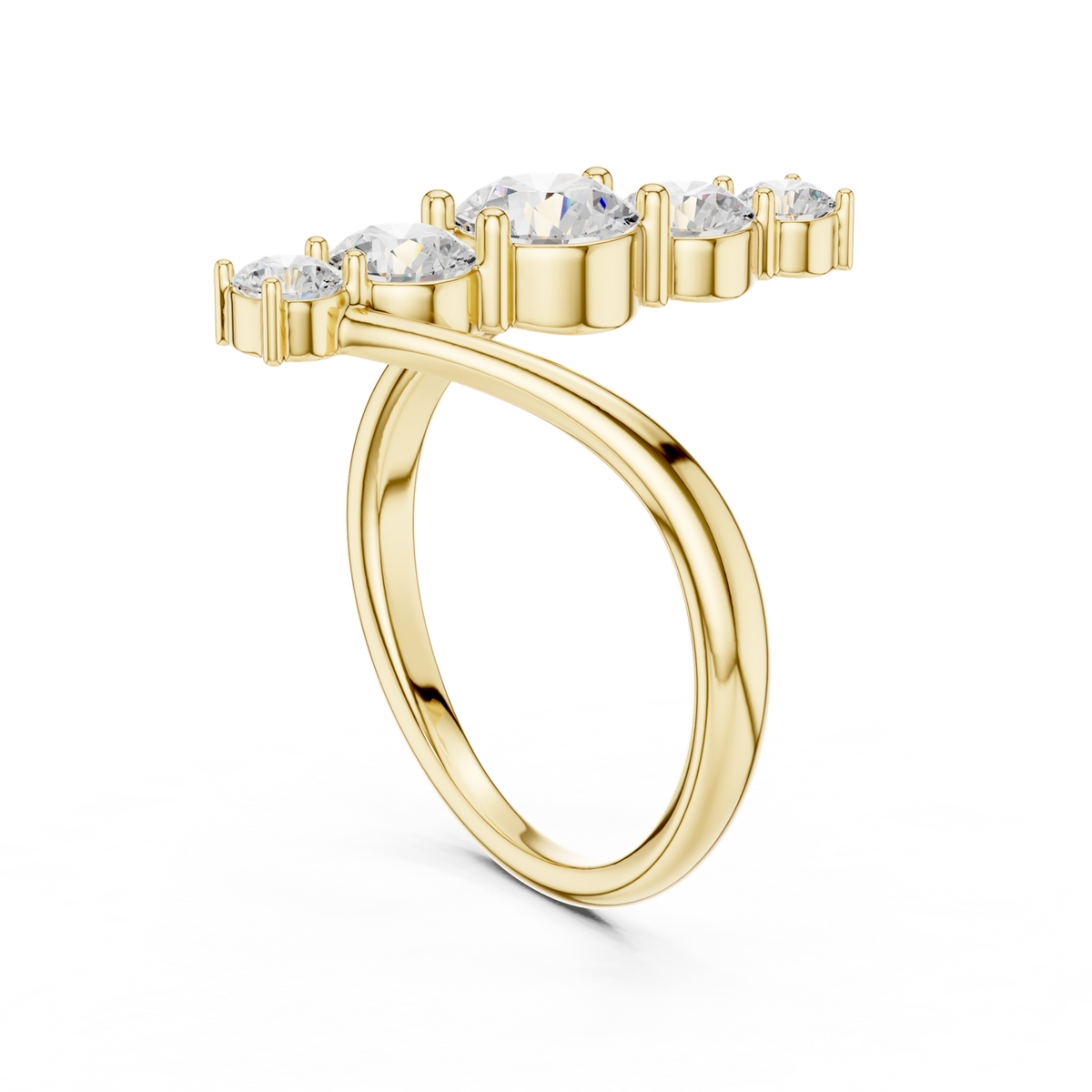 Gold Ring SBWR(62), Yellow Gold, view 1