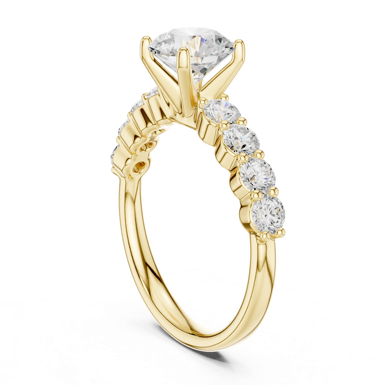 Gold Ring DDLR-642, Yellow Gold