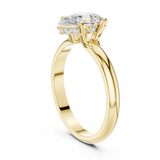 Gold Ring DDLR-1059, Yellow Gold, view 1