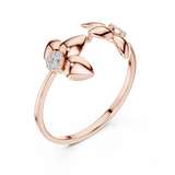 Gold Ring 1 (199), Rose Gold, view 2