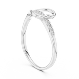 Gold Ring 12-10026@L, White Gold, view 1
