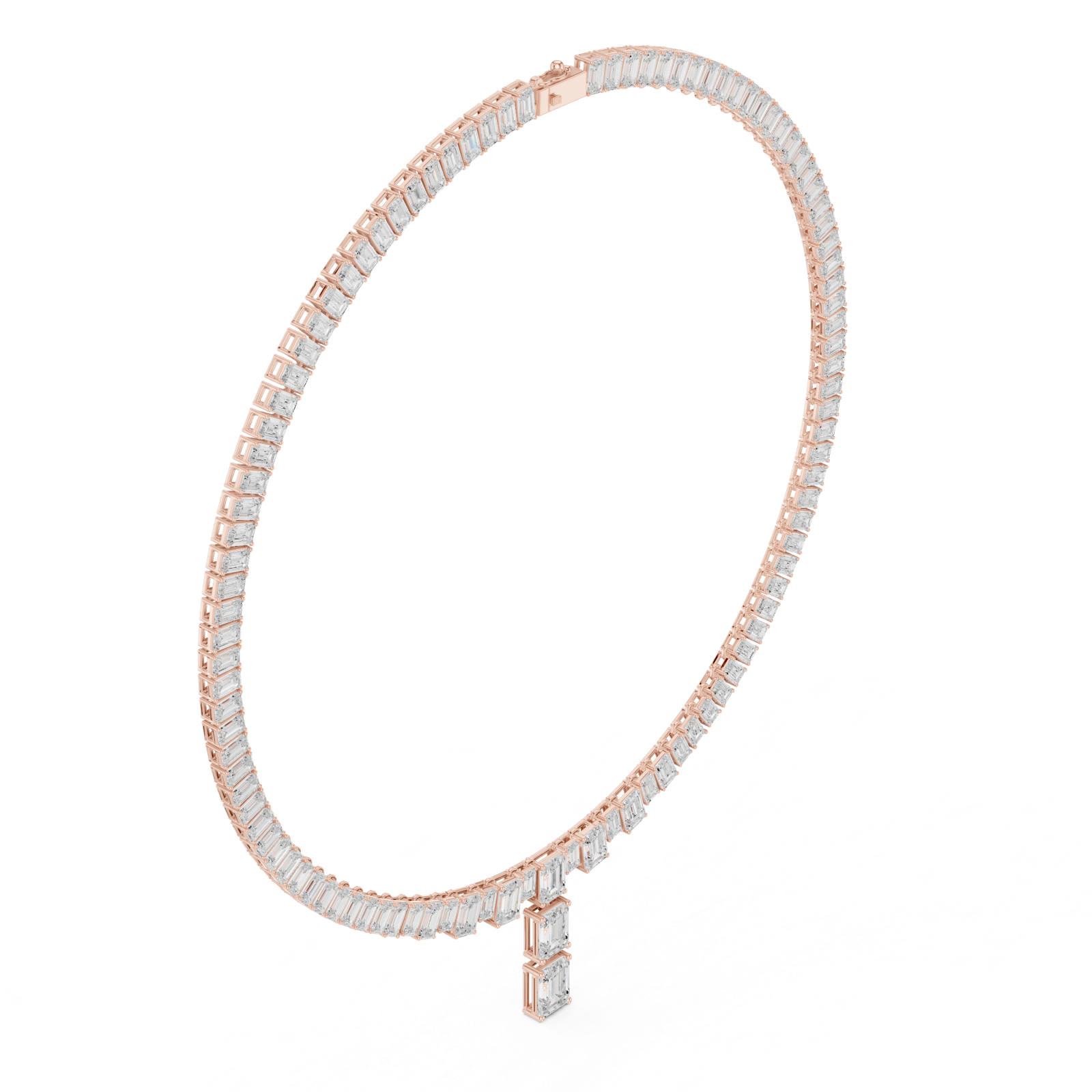 Gold Necklace SBWN (9), Rose Gold, view 1