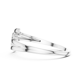 Gold Ring DR-5586, White Gold, view 3