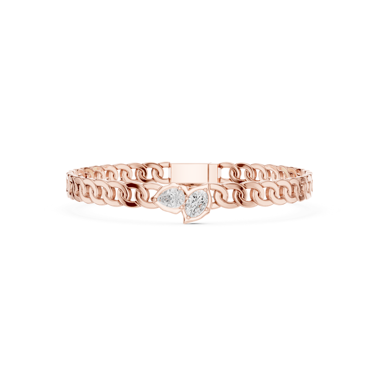 Gold Bracelet SBMB (10), Rose Gold