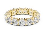 Gold Ring DDLR-690, Yellow Gold, view 4