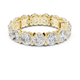 Gold Ring DDLR-690, Yellow Gold, view 4