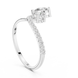 Gold Ring SBWR(59), White Gold, view 1