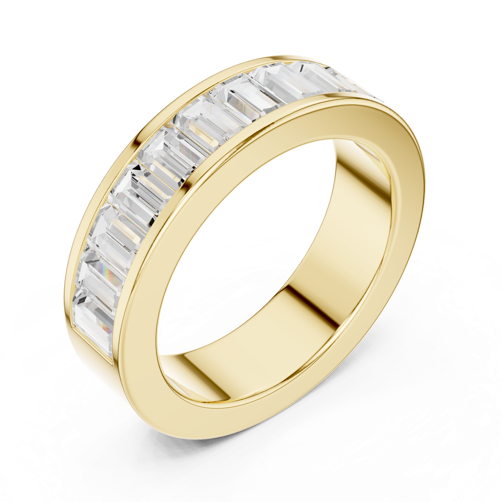 Gold Ring DDLR-381, Yellow Gold, view 2