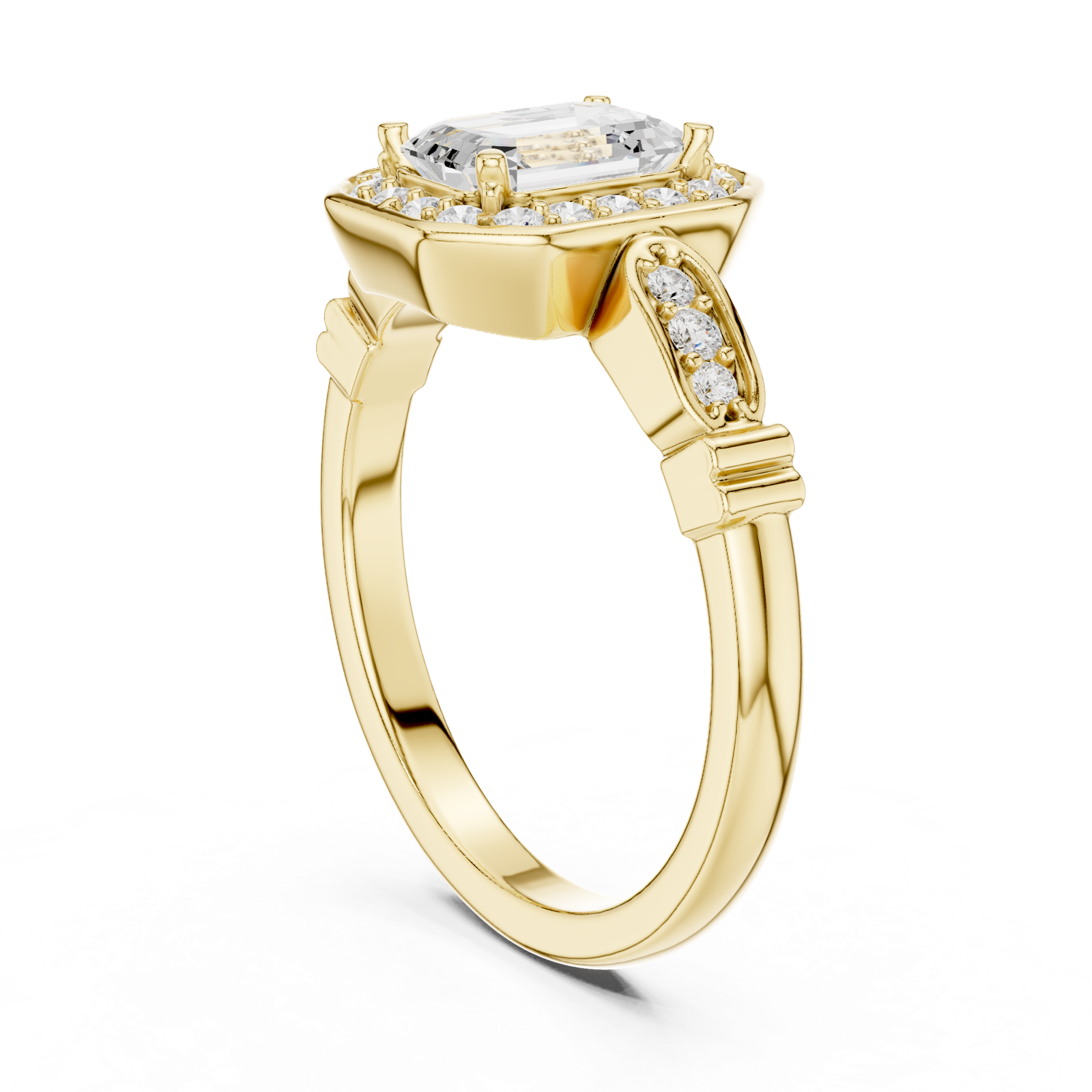 Gold Ring LR-0270, Yellow Gold