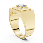 Gold Ring L28-GR, Yellow Gold, view 1
