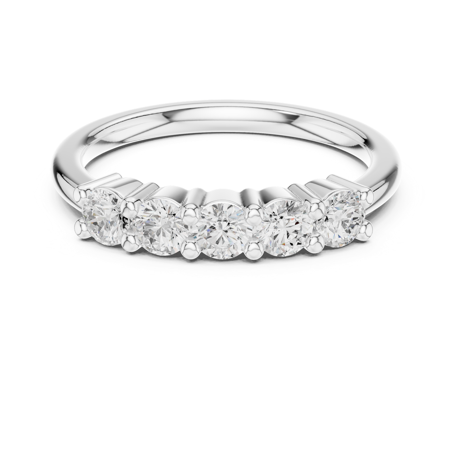Gold Ring DDLR-614, White Gold