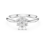 Gold Ring 1 (357), White Gold, view 4