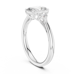 Gold Ring DDLR-725, White Gold, view 1