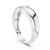 Gold Ring SBMR(15), White Gold