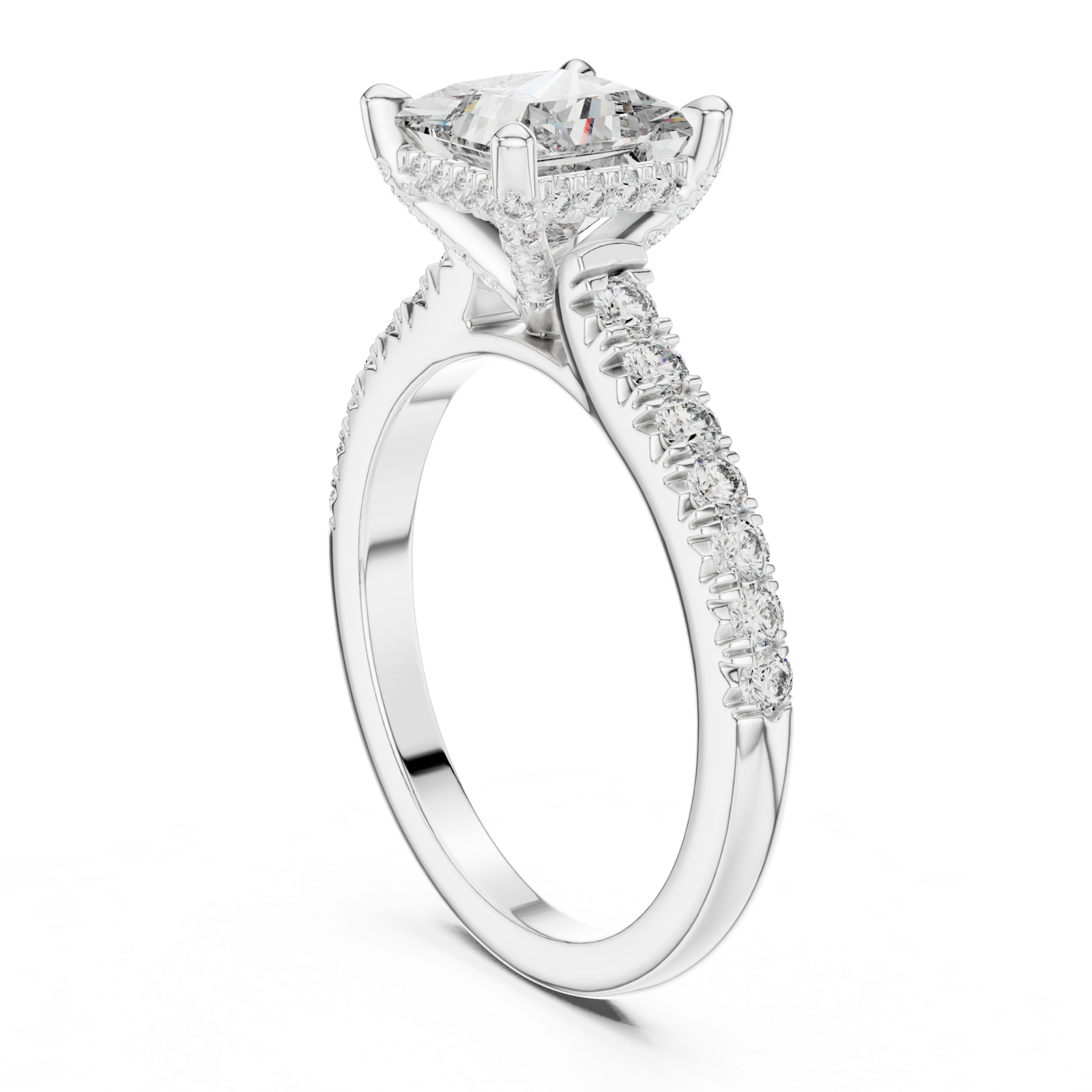 Gold Ring DDLR-174, White Gold