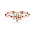 Gold Ring 1 (389), Rose Gold, view 4