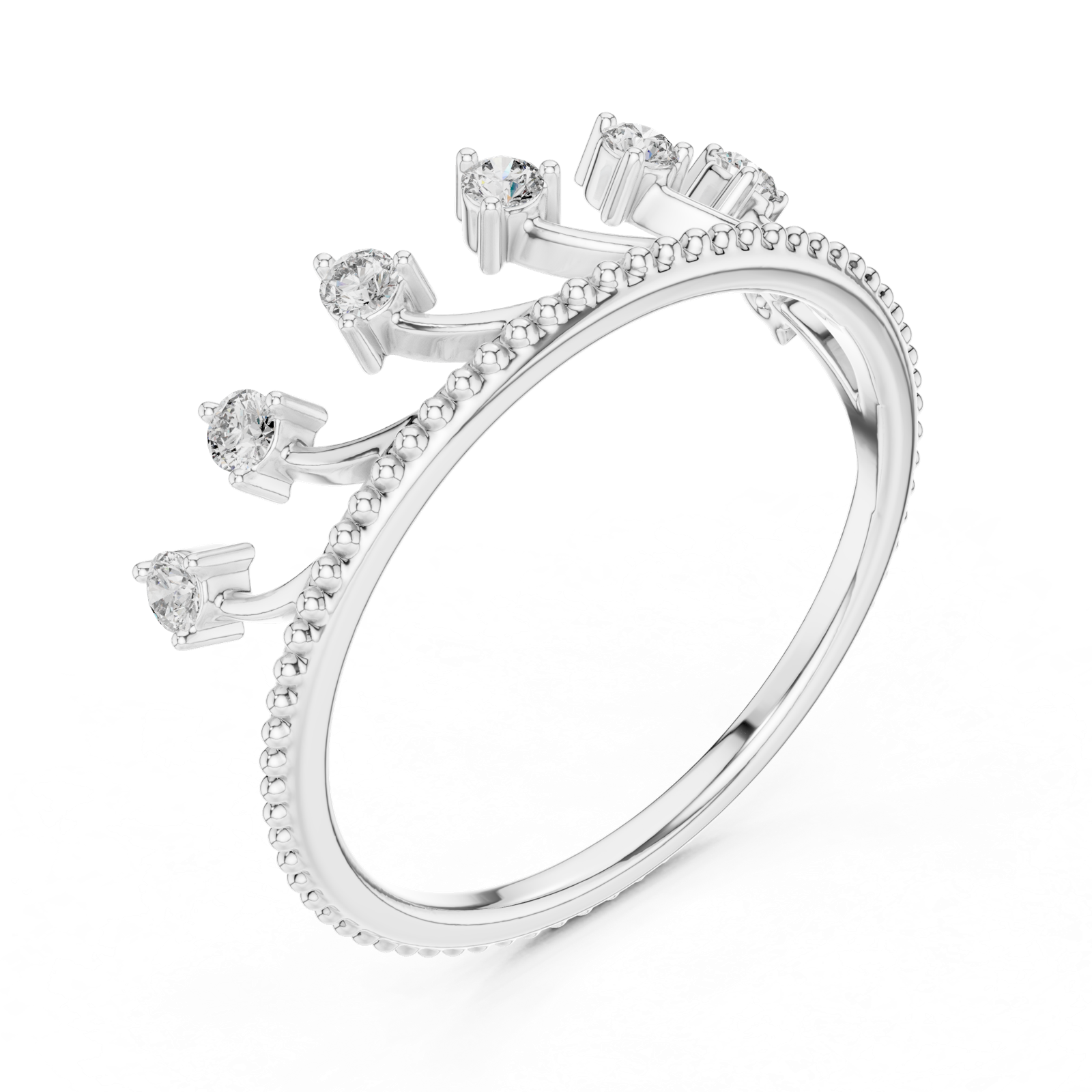 Gold Ring 1 (237), White Gold, view 2