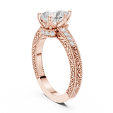 Gold Ring DDLR-979, Rose Gold
