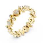 Gold Ring R38, Yellow Gold, view 2