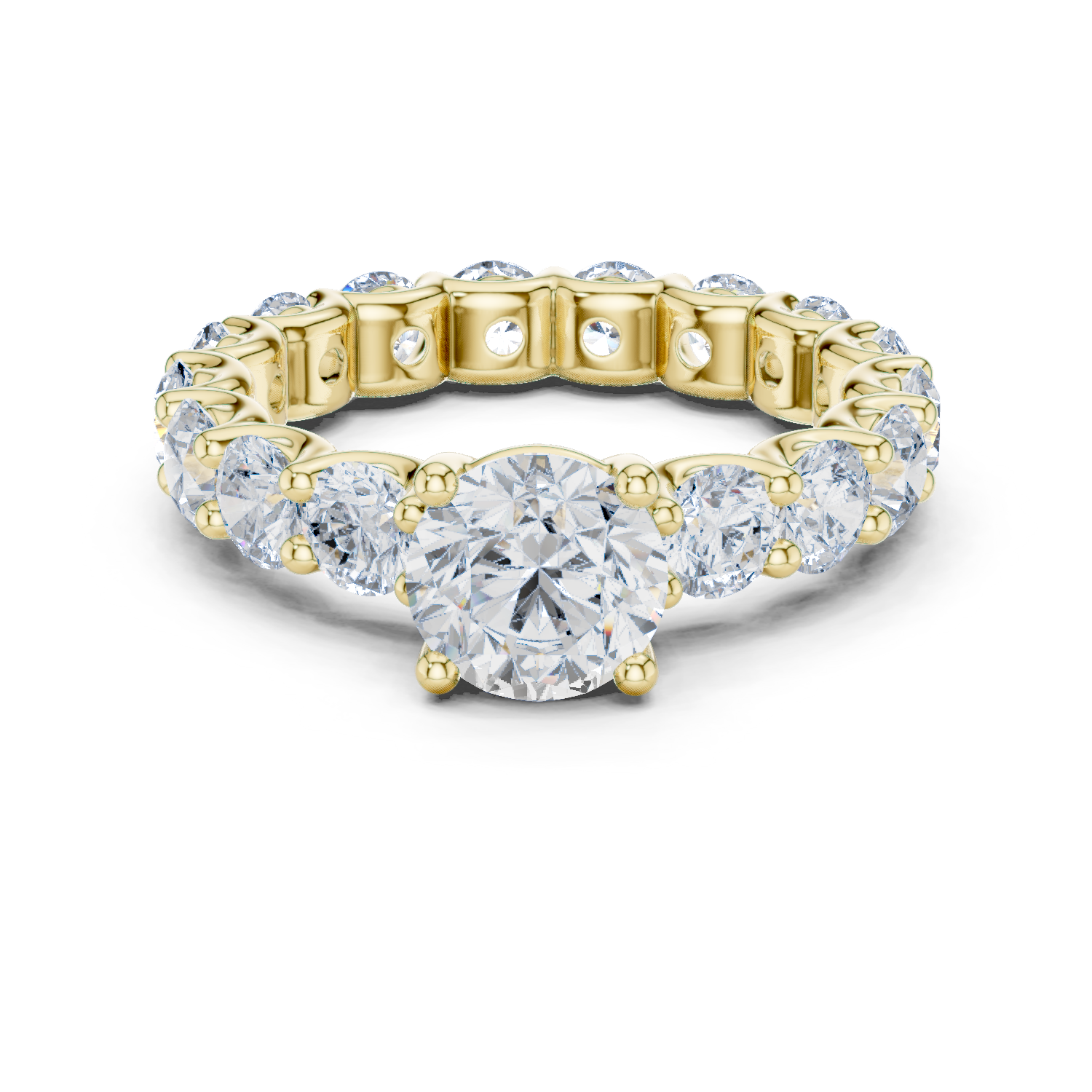 Gold Ring DDLR-656, Yellow Gold