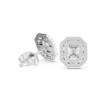 Gold Earrings 3-10001E_109_A_S, White Gold, view 1