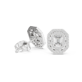 Gold Earrings 3-10001E_109_A_S, White Gold, view 1