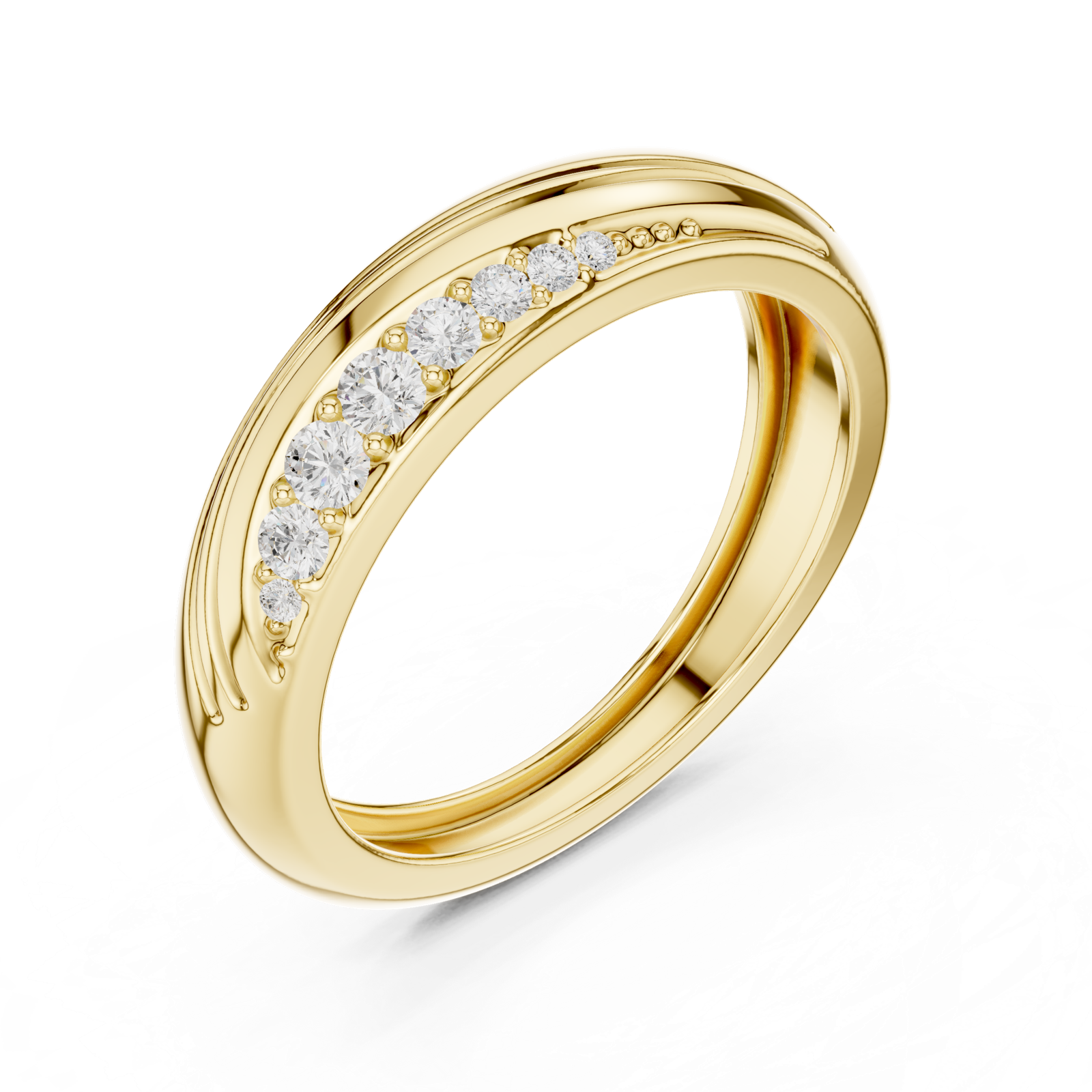 Gold Ring SBMR(14), Yellow Gold, view 2