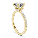 Gold Ring DDLR-1010, Yellow Gold