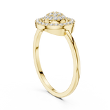 Gold Ring DR-6317, Yellow Gold, view 1