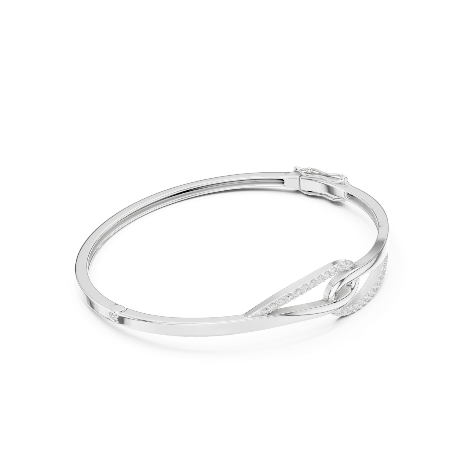 Gold Bracelet SBWB (18), White Gold, view 1