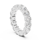 Gold Ring DDLR-661, White Gold, view 1
