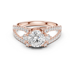 Gold Ring DDLR-794, Rose Gold