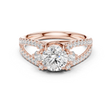 Gold Ring DDLR-794, Rose Gold