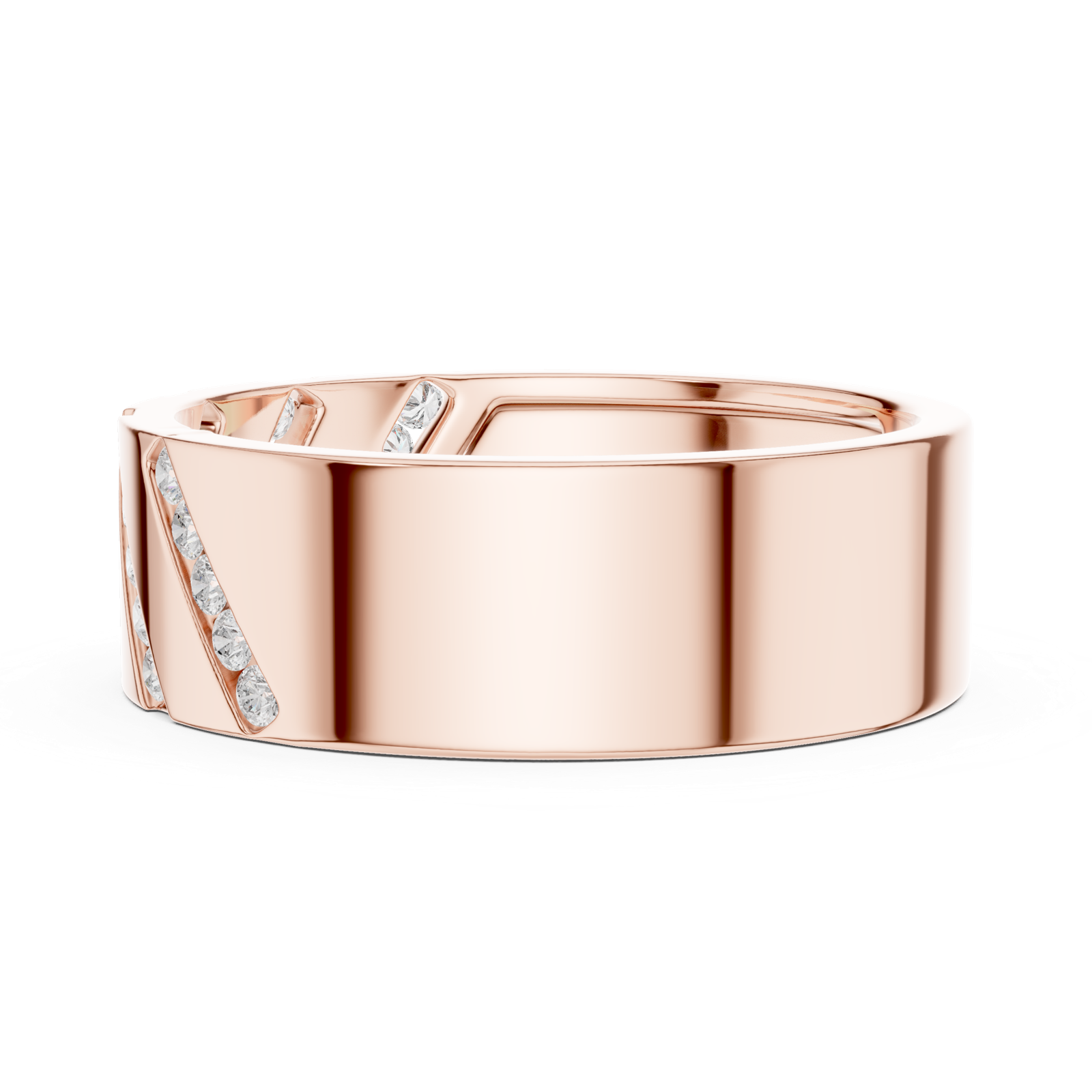 Gold Ring SBMR(35), Rose Gold, view 3