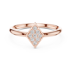 Gold Ring 1 (259), Rose Gold, view 4