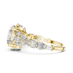 Gold Ring DDLR-058, Yellow Gold, view 3