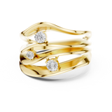 Gold Ring SBWR(64), Yellow Gold, view 4