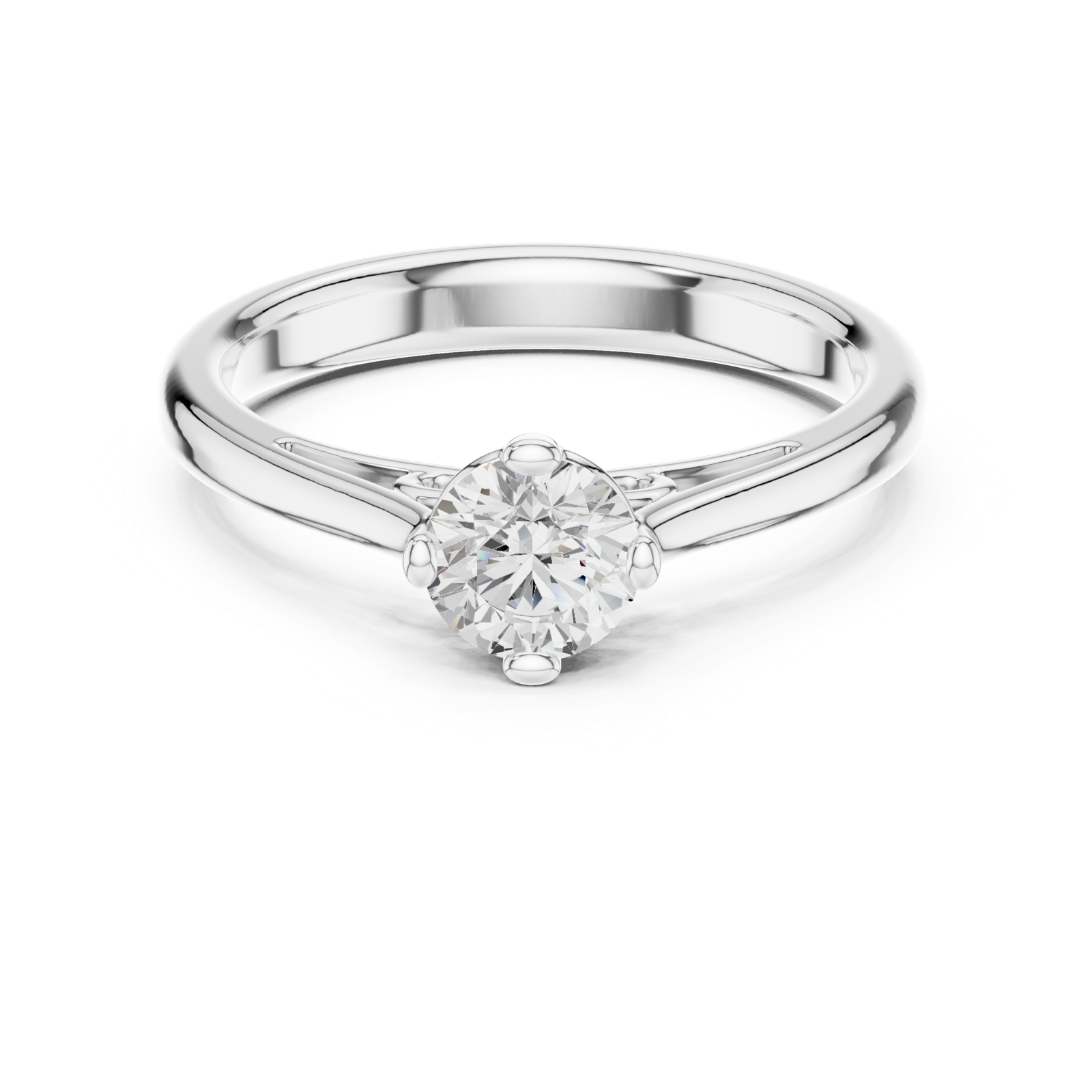 Gold Ring DDLR-557, White Gold