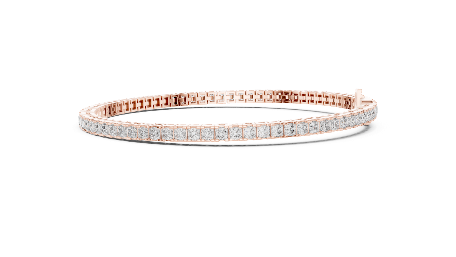 Gold Bracelet 56-CAD, Rose Gold, view 3