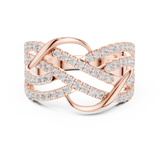 Gold Ring SBWR(42), Rose Gold