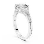 Gold Ring DDLR-015, White Gold