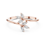 Gold Ring Ledis Ring, Rose Gold, view 4